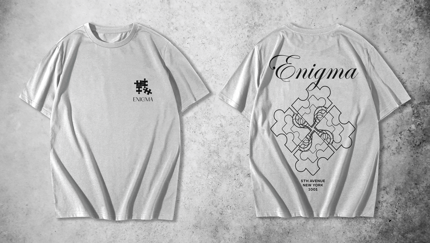 Spiral Maze™ Tshirt - White - ENIGMA™