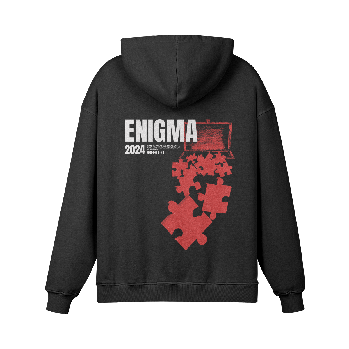 Phantom Box™ Hoodie - Black - ENIGMA™