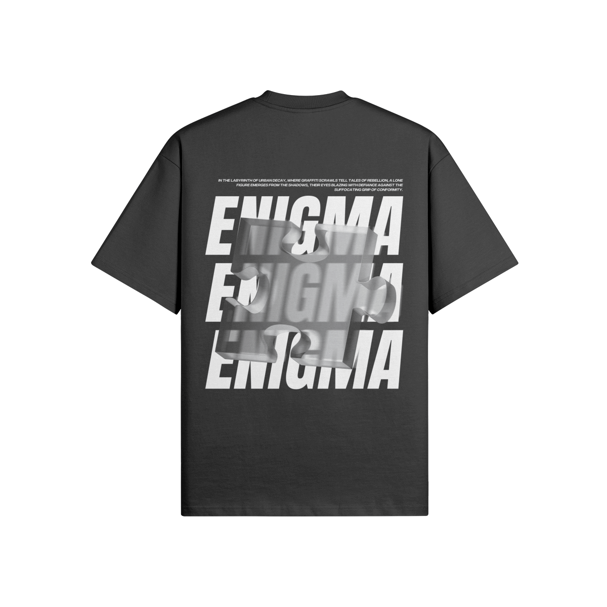 Uncover™ Tshirt - Black - ENIGMA™