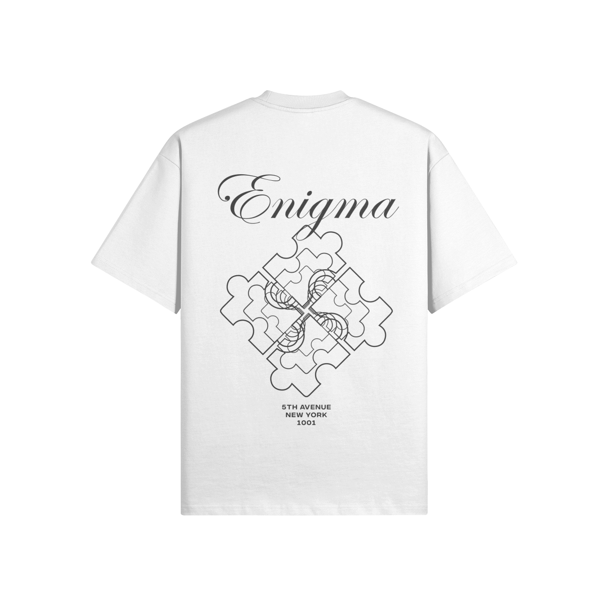 Spiral Maze™ Tshirt - White - ENIGMA™