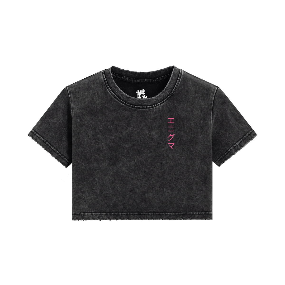 Japan x Enigma Collection Red Kanji Crop-Top